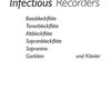 Infectious Recorders + CD / zobcová flétna (různé druhy) a klavír