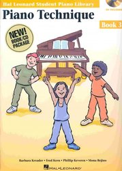 Hal Leonard Corporation PIANO TECHNIQUE BOOK 3 + CD