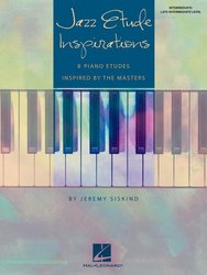 Hal Leonard Corporation Jazz Etude Inspiration - 8 klavírních etud inspirovaných velkými mistry jazzového piana