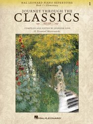 Hal Leonard Corporation Journey Through The CLASSICS 1 - 25 klasických skladeb pro klavír (obtížnost 1-2)