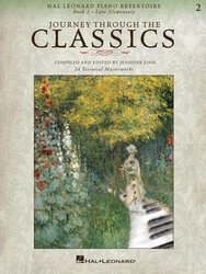 Hal Leonard Corporation Journey Through The CLASSICS 2 - 24 známých klasických skladeb pro klavír (obtížnost 2 - 3)