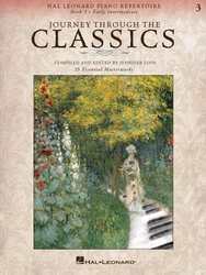 Hal Leonard Corporation Journey Through The CLASSICS 3 - 25 známých klasických skladeb pro klavír (obtížnost 3-4)