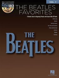 Hal Leonard Corporation Beginning Piano Solo 7 - THE BEATLES FAVORITES + CD