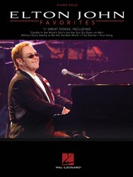 Hal Leonard Corporation ELTON JOHN Favorites - 11 Great Songs for Piano Solo