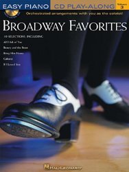 Hal Leonard Corporation EASY PIANO 3 - BROADWAY FAVORITES + CD