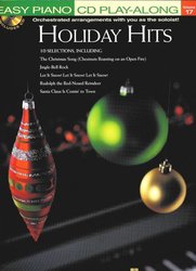 Hal Leonard Corporation EASY PIANO 17 - HOLIDAY HITS (Vánoční hity) + CD