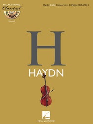 Hal Leonard Corporation CLASSICAL PLAY ALONG 9 - HAYDN:  Cello Concerto in C Major, Hob. VIIb: I + CD / violoncello