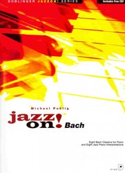 Doblinger JAZZ ON! - BACH + CD / sólo klavír