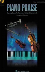 Hal Leonard Corporation PIANO PRAISE + CD / klavír sólo s volitelným doprovodem různých nástrojů