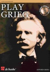 Hal Leonard MGB Distribution PLAY GRIEG + CD / alto saxofon