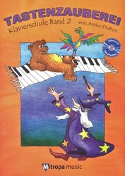 Mitropa Music Tastenzauberei - Klavierschule Band 2 + CD / klavírní škola pro mladé klavíristy