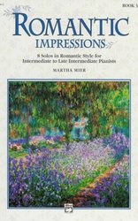 ALFRED PUBLISHING CO.,INC. ROMANTIC IMPRESSIONS book 3 / sólo klavír