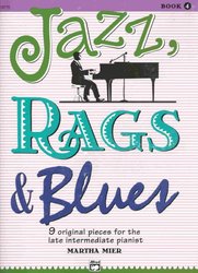 ALFRED PUBLISHING CO.,INC. JAZZ, RAGS, BLUES 4 by Martha Mier  piano solo