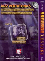 MEL BAY PUBLICATIONS Jazz Pentatonics - Advanced Improvising Concepts for Guitar + CD / ky