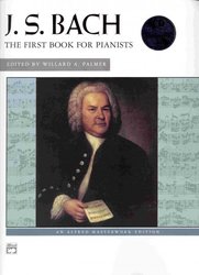 ALFRED PUBLISHING CO.,INC. J.S.BACH + CD   the first book for pianists