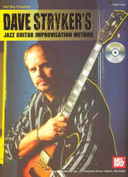 MEL BAY PUBLICATIONS Jazz Guitar Improvisation Method by Dave Stryker + CD / kytara + tabu