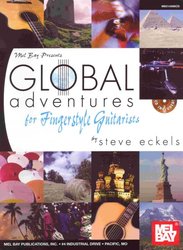 GLOBAL ADVENTURES for Fingerstyle Guitarists + CD / kytara + tabulatura