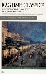 ALFRED PUBLISHING CO.,INC. RAGTIME CLASSICS  - 41 great ragtime piano solos