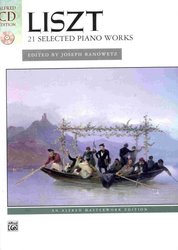 ALFRED PUBLISHING CO.,INC. LISZT -  21 Selected Piano Works + CD