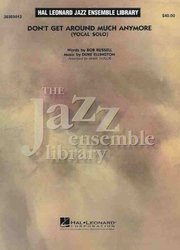 Hal Leonard Corporation DON'T GET AROUND MUCH ANYMORE grade 3- 4 jazz band