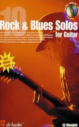 Hal Leonard MGB Distribution 10 ROCK&BLUES SOLOS FOR GUITAR + CD