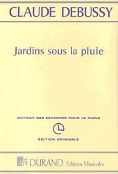 Hal Leonard Corporation Jardins sous la Pluie (Gardens in the Rain / Zahrada v dešti)  piano