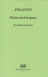 EDITIO MUSICA BUDAPEST Music P PAGANINI: SHORT PIECES FOR GUITAR