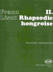 EDITIO MUSICA BUDAPEST Music P Franz Liszt - Hungarian Rhapsody No.2 for piano solo