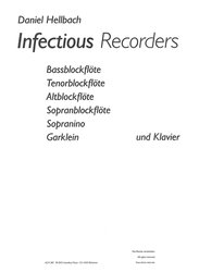 Infectious Recorders + CD / zobcová flétna (různé druhy) a klavír
