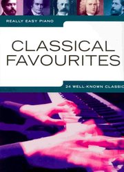 WISE PUBLICATIONS Really Easy Piano - CLASSICAL FAVORITES (24 well-know classics)