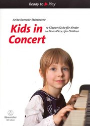 Editio Bärenreiter Kids in Concert - jednoduché přednesové skladbičky pro děti - klavír