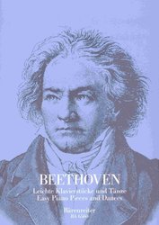 Editio Bärenreiter Easy Piano Pieces&Dances - BEETHOVEN