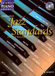 SCHOTT&Co. LTD JAZZ STANDARDS (16 most beautiful jazz songs) + CD // klavír/akordy