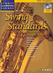 SCHOTT&Co. LTD SWING STANDARDS (14 most beautifull swingin' ballads) + CD / tenorový saxof