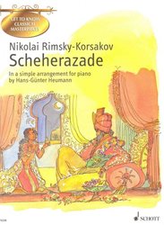 SCHOTT&Co. LTD KLASICKÁ MISTROVSKÁ DÍLA - SCHEHERAZADE - N.Rimsky-Korsakov - klavír ve snadném slohu