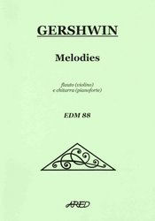 Jindřich Klindera GERSHWIN - Melodies - melodie/akordy -  příčná flétna (housle)&kytara (klavír, klávesy)