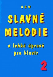 G+W s.r.o. SLAVNÉ MELODIE 2 v lehké úpravě pro klavír + CD