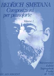 Editio Bärenreiter SMETANA Bedřich - Composizioni per pianoforte  v.1         piano solo