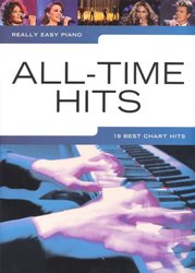 Hal Leonard Corporation Really Easy Piano - ALL TIME HITS (19 největších hitů)