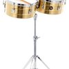 Latin Percussion Tito Puente Timbales 14"/15" LP257-B - masivní mosaz, hloubka 6,5"