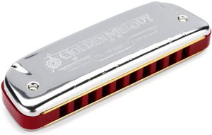 HOHNER Golden Melody Mundharmonik  - C Dur